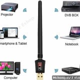 USB WiFi Adapter 600Mbps | 802.11n/g Wireless Receiver with External Antenna Price in Tanzania - image 6