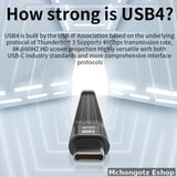 USB4 Type C to Type C Cable 0.14M | 240W PD | 40Gbps | 8K 60Hz Price in Tanzania - image 16