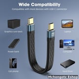 USB4 Type C to Type C Cable 0.14M | 240W PD | 40Gbps | 8K 60Hz Price in Tanzania - image 5