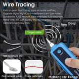 Cable Tracer Network Wire Tracker RJ45 RJ11 Tester with 2 Batteries UC-WT288 Cable Tracer Ethernet Network Cable Tester RJ45 RJ11 - Wire Toner Tracker CAT5 CAT6 Continuity Tester - Tone Generator - image 6