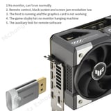 DisplayPort (DP) 4K 60Hz virtual display adapter dummy plug DOONJIEY - image 3