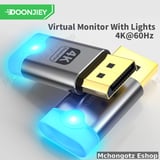 DisplayPort (DP) 4K 60Hz virtual display adapter dummy plug DOONJIEY - image 5
