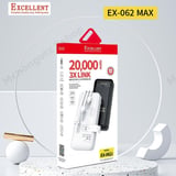 Excellent 20000mAh power bank wireless fast charging 3 ports - image 1