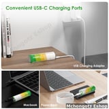 GMCELL AA rechargeable batteries lithium ion 1.5V 2500mAh pack of 2 usb c charging - image 5