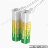 GMCELL AAA rechargeable batteries lithium 1.5V 750mAh pack of 2 usb c wireless charging - image 5