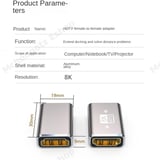 hdmi female to female extender 4K hdmi 2.1 coupler| HDmi connector OTG - image 2