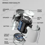 LDNIO BTS12 bluetooth speaker 10W IP67 waterproof 8 hours playback - image 5