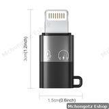 lightning to usb c OTG | type c female adapter 8 pin pd fast charging data sync  OTG - image 2