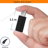 lightning to usb c OTG | type c female adapter 8 pin pd fast charging data sync  OTG - image 6