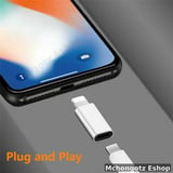 lightning to usb c OTG | type c female adapter 8 pin pd fast charging data sync  OTG - image 9