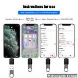 lightning to usb otg adapter usb 3.0 8 pin for iphone ipad - image 4