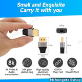 mini displayport | thunderbolt to displayport adapter 8K 60Hz DP1.4 - image 2