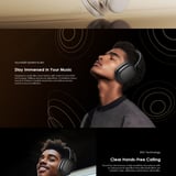 Oraimo BoomPop Lite OHP-317 Wireless Bluetooth Headphones 65 Hours Playtime 40mm Drivers - image 12