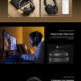 Oraimo BoomPop Lite OHP-317 Wireless Bluetooth Headphones 65 Hours Playtime 40mm Drivers - image 4