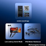 Oraimo Necklace 5 OEB-611 ANC Wireless Neckband Earphones 40 Hours Playtime - image 3