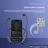 Oraimo Necklace Lite OEB-311 Wireless Neckband Headphones 30 Hours Playtime Type-C - image 9