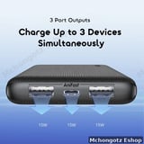 Oraimo PowerFlow B11 OPB-1102 10000mAh 15W Power Bank Type-C - image 3