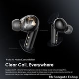 Oraimo SpaceBuds OTW-630 Hybrid ANC Wireless Earbuds 40 Hours Playtime - image 11