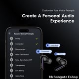 Oraimo SpaceBuds OTW-630 Hybrid ANC Wireless Earbuds 40 Hours Playtime - image 3