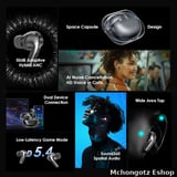 Oraimo SpaceBuds Pro OTW-930 Wireless Earbuds ANC Bluetooth 5.4 Type-C - image 9