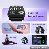 Oraimo Watch 4 Plus OSW-801 Smart Watch 2.01 Inch Bluetooth Call IP68 - image 9