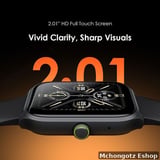 Oraimo Watch 5 Lite OSW-804 Smart Watch 2.01 Inch IP68 7 Days Battery - image 2