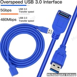 usb 3.0 extension cable 3M type a male to female blue high quality - image 5