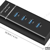 usb 3.0 hub 4 port splitter - image 1