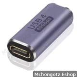 usb c | type c female to female coupler extender 8K 100W 40Gbps - image 1