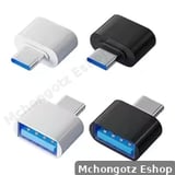 usb c | type c to usb otg adapter mini usb a female data connector - image 1
