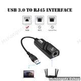 usb to ethernet | rj45 adapter 10/100/1000mbps usb 3.0 wired network card - image 1