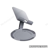 WiWU ZM-014 360 foldable desktop rotation phone stand grey - image 3