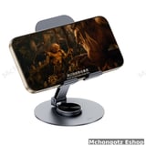 WiWU ZM-014 360 foldable desktop rotation phone stand grey - image 4