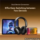 ORAIMO BoomPop N OHP-915N Wireless Headset | ANC | 65H Playtime | Bluetooth 5.4 - image 3