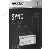 HIKSEMI 128GB USB 3.2 Dual Flash Drive USB & Type C Silver – UDP Mini - image 3