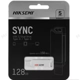 HIKSEMI 128GB USB 3.2 Dual Flash Drive USB & Type C Silver – UDP Mini - image 4