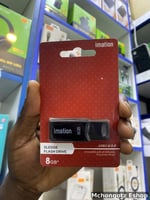 Imation 8GB USB Flash Drive (Sledge, USB 2.0, Black)