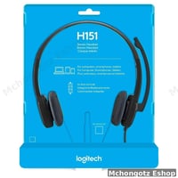 Logitech H151 Wired Stereo Headset (3.5mm Jack)