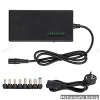 Universal 96W 8-Pin Laptop Power Adapter (12V–24V, EU Plug)