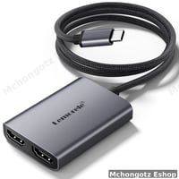 Lemorele USB-C to Dual HDMI Adapter