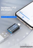 lightning to usb otg adapter usb 3.0 8 pin for iphone ipad