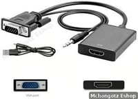 vga to hdmi adapter | vga to hdmi converter with audio 1080p