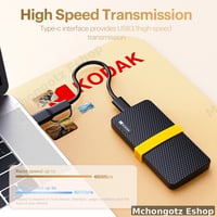512GB KODAK Portable SSD X200 Series