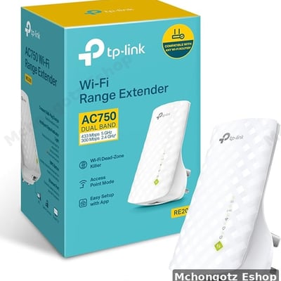TP-Link RE200 AC750 Mesh WiFi Range Extender (Dual Band, 750Mbps)
