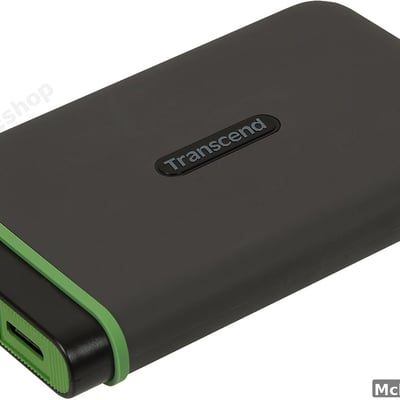 Transcend 1TB StoreJet 25M3S Rugged External Hard Drive (USB 3.1)