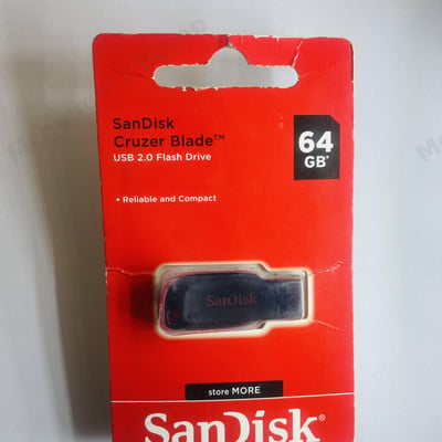 64GB SanDisk USB 2.0 Flash Drive