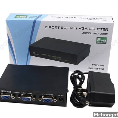 2-Port VGA Video Splitter