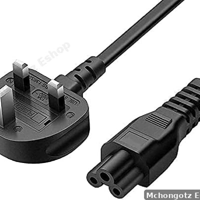 UK Power Cable Flower, Black fuse, white fuse and Red fuse (1.5M)