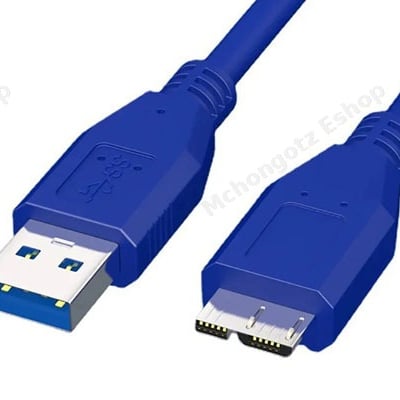 USB 3.0 MICRO EXTERNAL HARD DRIVE CABLE 1M (Blue)