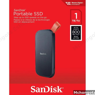 SanDisk Portable SSD 1TB USB 3.2 Gen 2 USB-C